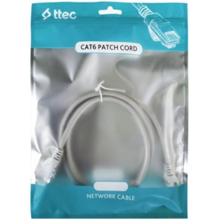 Ttec Kbl-ptch-50cmg Cat6 0.50mt Gri Utp Patch Kablo