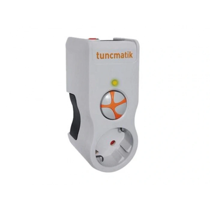 Tunçmatik Tsk19019 Enerji Koruma Powersurge 1li Beyaz Priz 1050 Joule