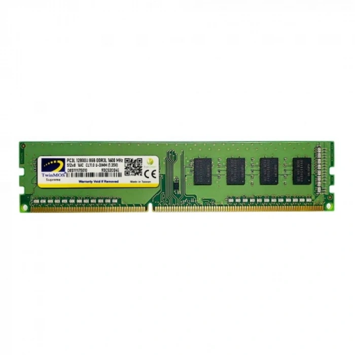Twinmos Mdd3l8gb1600d, 8gb, Ddr3, 1600mhz, 1.35v Desktop Ram