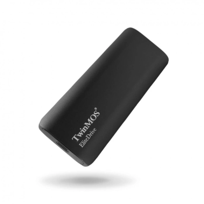 TwinMOS PSSD2TBMEDB, 2TB, Taşınabilir External SSD, USB 3.2, Type-C (Dark Grey)