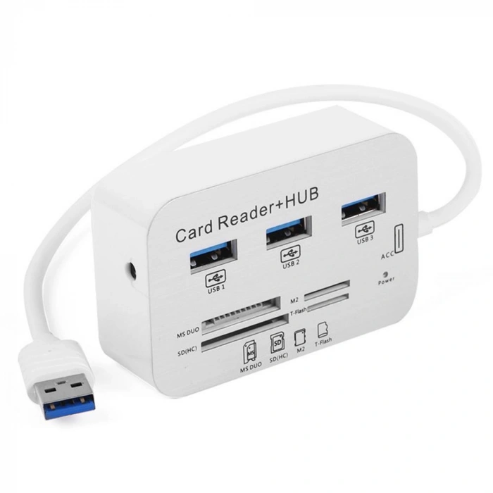 Tx Txacucr340 3xusb 3.0 Hub Ve Çoklu Harici Kart Okuyucu