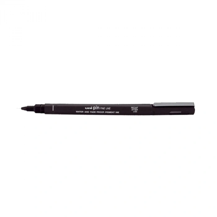 Uni-ball Çizim Kalemi Akrilik Uçlu Fine Line Pin 0.2 Mm Siyah Pın 02-200