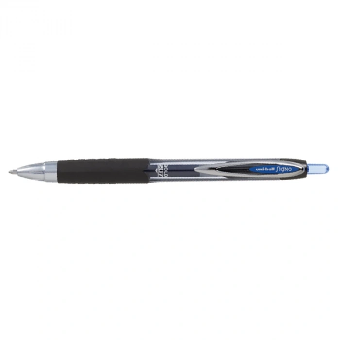 Uni-ball Roller Kalem Signo 207 Bold Jel Bilye Uç Mekanik 1.0 Mm Mavi Umn-207