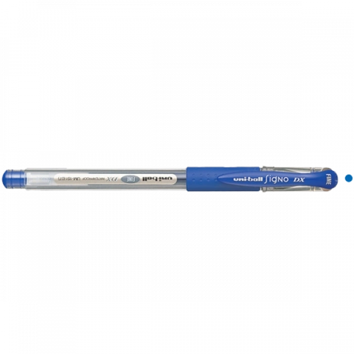 Uni-ball Roller Kalem Signo Dx Fine Jel Bilye Uç 0.7 Mm Mavi Um-151