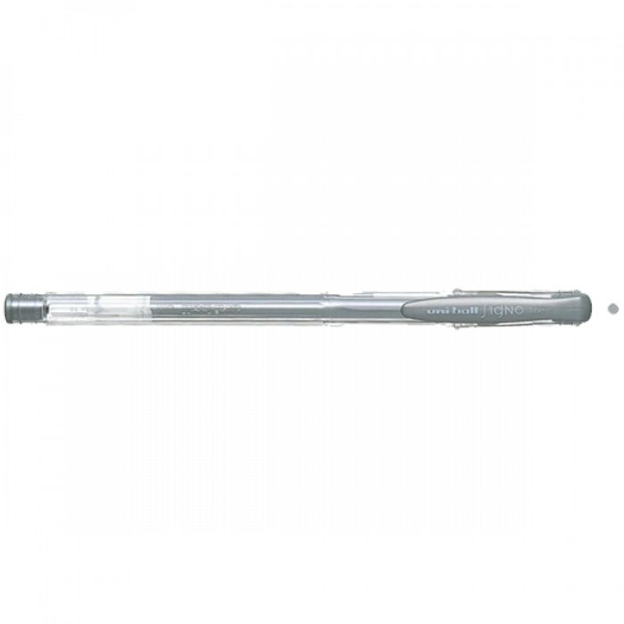 Uni-ball Roller Kalem Signo Fine Jel Bilye Uç 0.8 Mm Gümüş Um-100