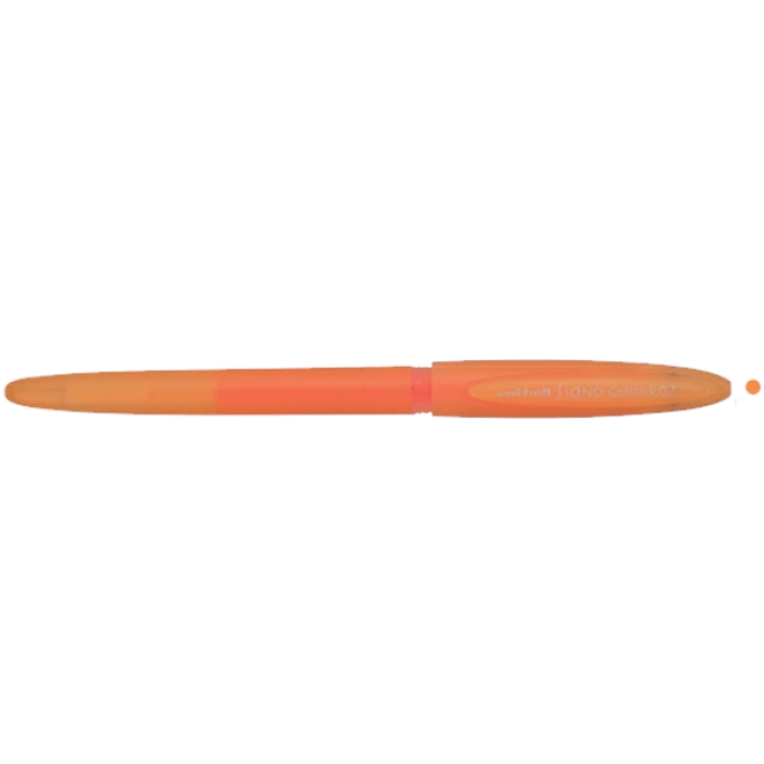 Uni-Ball Roller Kalem Signo Gelstick Jel Bilye Uç 0.7 MM Fosforlu Turuncu UM-170