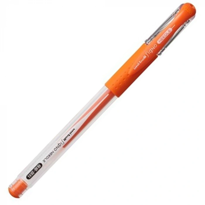 Uni-ball Roller Kalem Signo Needle İğne Uç 0.38 Mm Turuncu Um-151nd