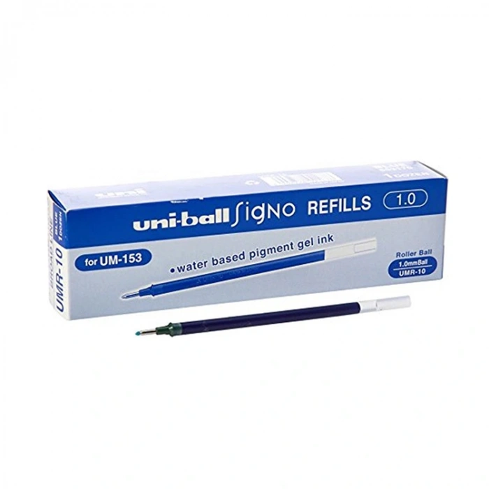 Uni-ball Roller Kalem Yedeği Um 153 Mavi Umr-10