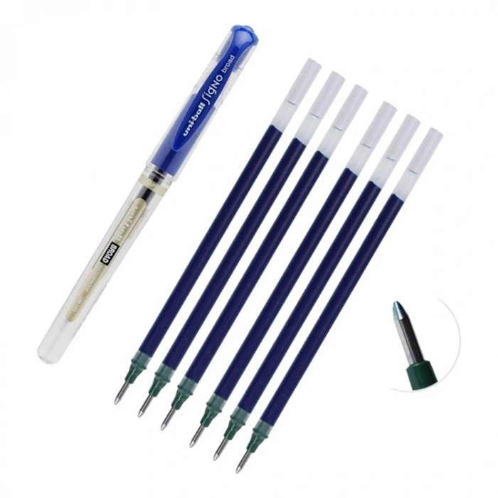 Uni-ball Roller Kalem Yedeği Um 153 Mavi Umr-10