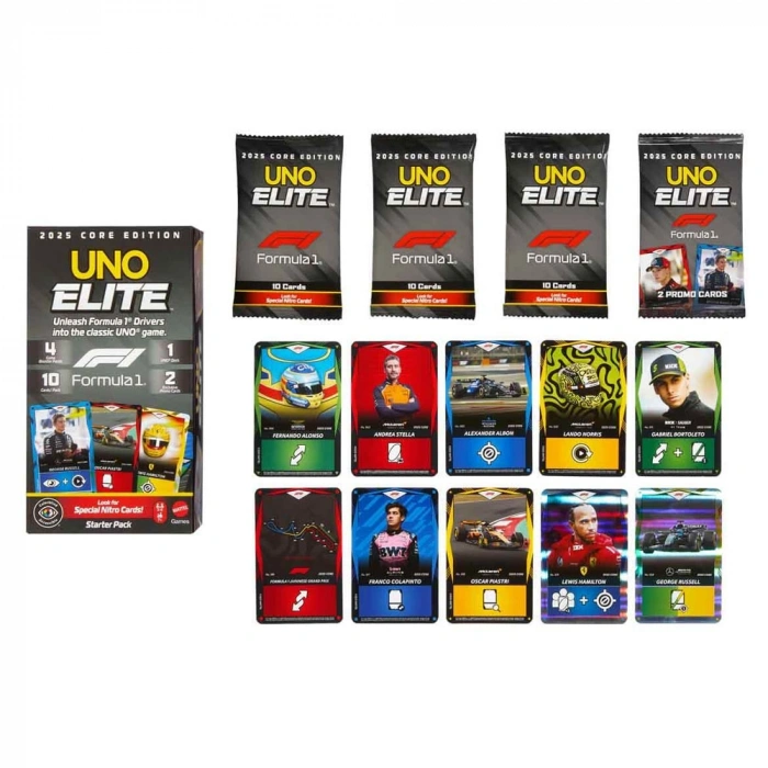 Uno Elite F1 Kartlar - Baslangic Paketi Mtl-jlv42