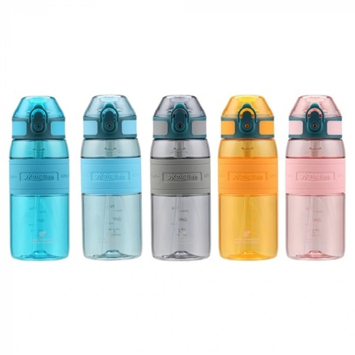 Uzspace Matara Tritan Pipetli 440 Ml Karışık Renk 4105