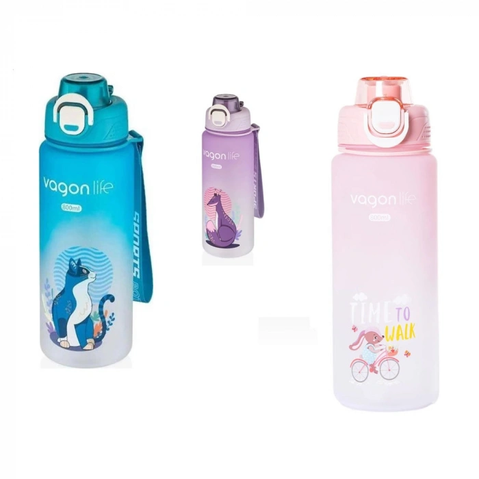 Vagon Life Matara Policarbon 800 Ml Karışık Renk Vgn2352