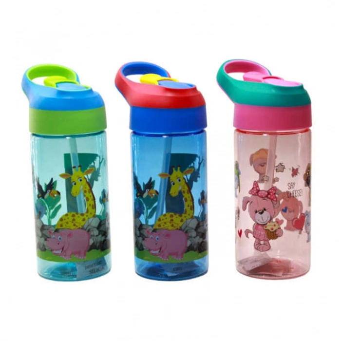 Vagonlife Matara Pipetli Tritan 500 Ml Asorti 0301