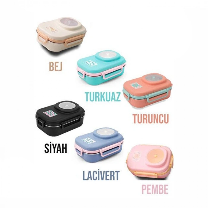 Vagonlife VGN8021 600 ml Sızdırmaz Lunch Box Beslenme Kutusu