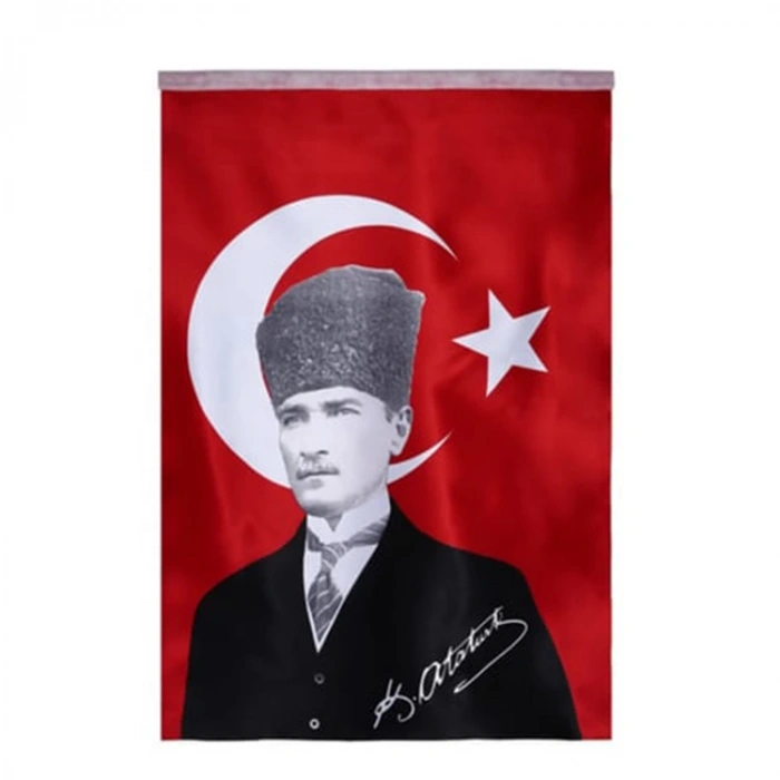Vatan Atatürklü Bayrak 50x75 VT208