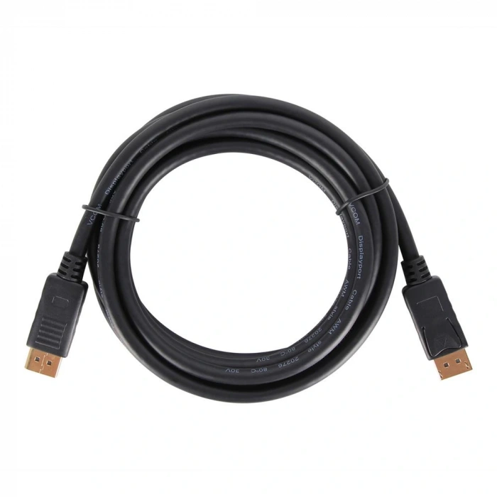 Vcom Cg631-1.8 Siyah 1.8mt 1.2v Dp-m-dp-m Kablo