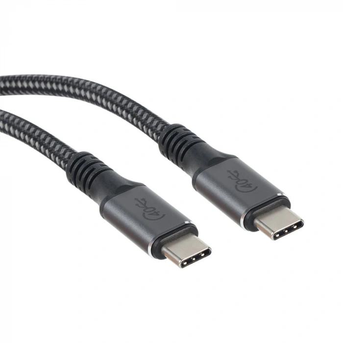 Vcom Cu540m-1.2 Type-c To Type-c 1,2m 40gbps Usb4 5a Şarj Kablosu
