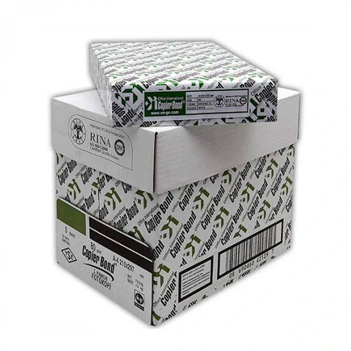 Ve-Ge Copier Bond 5 Paket A4 80 GR 2500 Adet Fotokopi Kağıdı