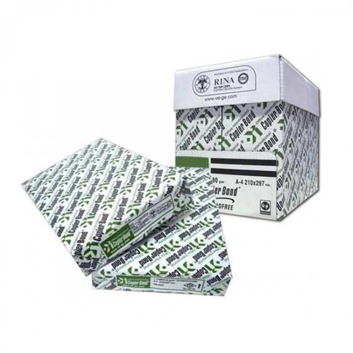 Ve-Ge Copier Bond 5 Paket A4 80 GR 2500 Adet Fotokopi Kağıdı
