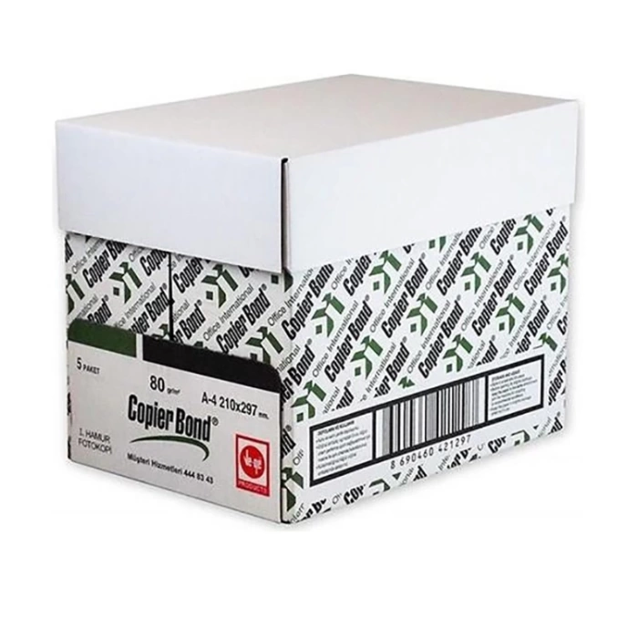 Vege Fotokopi Kağıdı Copier Bond 1 Koli 2500 lü A4 80 GR
