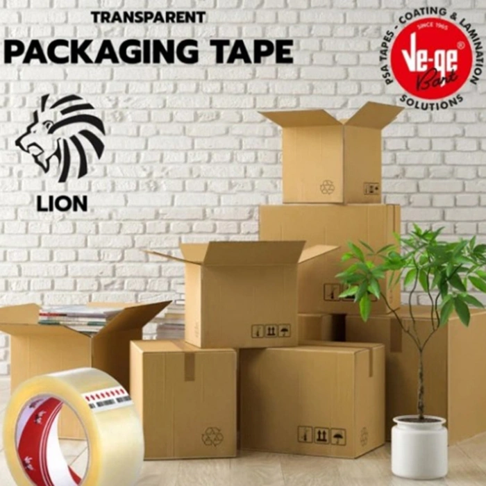 Vege Koli Bandı 45X100 Şeffaf Aslan 24 Adet