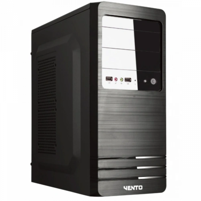 Vento Vs114f Mid Tower, Peak 350w Siyah, Atx Kurumsal Kasa