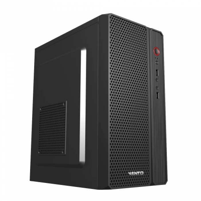 Vento Vs118s Mid Tower, Peak 400w Siyah, Atx Kurumsal Kasa