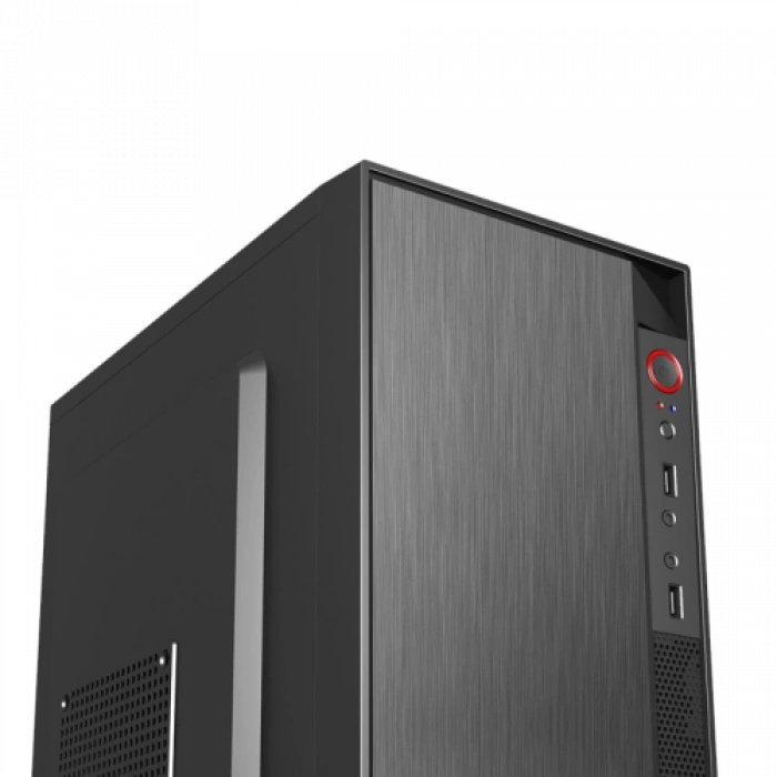 VENTO VS119S Mid Tower, 300W Siyah, ATX Kurumsal KASA