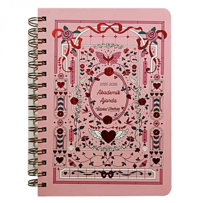 Vj Akademik Ajanda Spiralli Sert Kapak A5 2025-2026 225-2250
