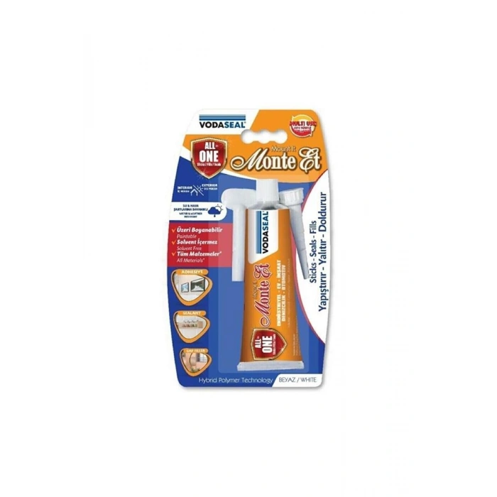 Vodaseal Beyaz Monte Et 75gr (yapıştırır-yalatır-doldurur)