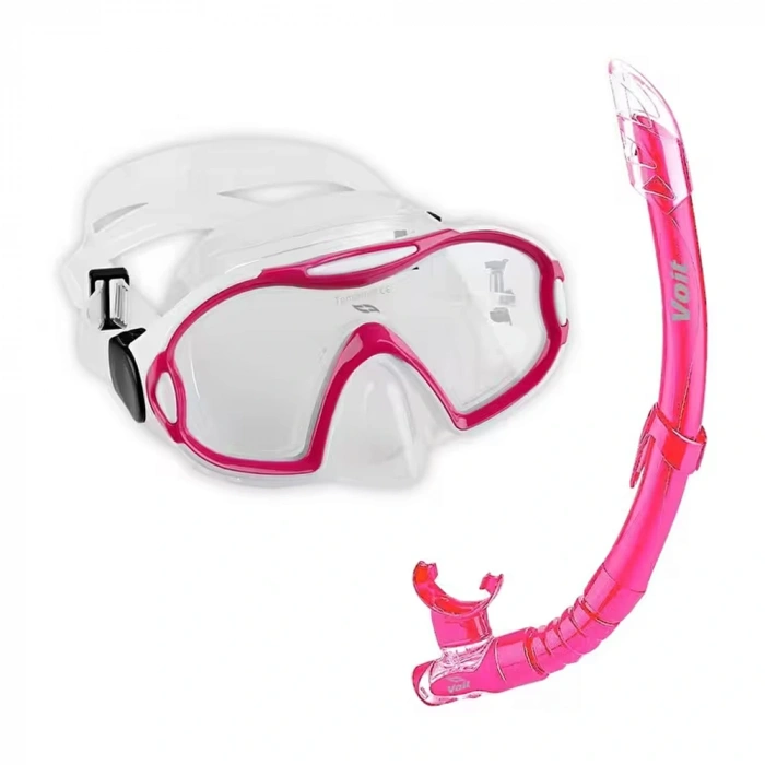 Voit Junıor Maske Snorkel Set Fuşya
