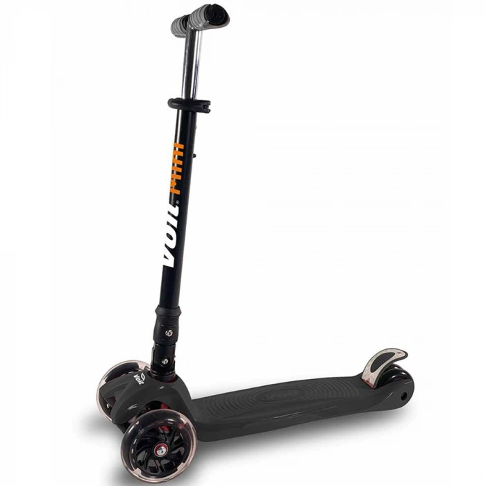 Voit Scooter 218 Siyah 3 Tekerlekli Işıklı Çocuk 8voy218/052