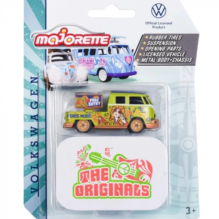 Vw The Originals Deluxe Cars, 6-asst. Model Arabalar