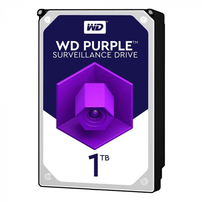 Wd 1tb Wd10purx Purple 3,5 64mb 5400rpm Harddisk (ithalat)