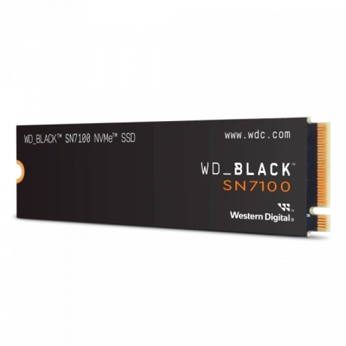 WD Black SN7100, WDS100T4X0E, 1TB, 7250/6900, Gen4, NVMe PCIe M.2 2280,  SSD