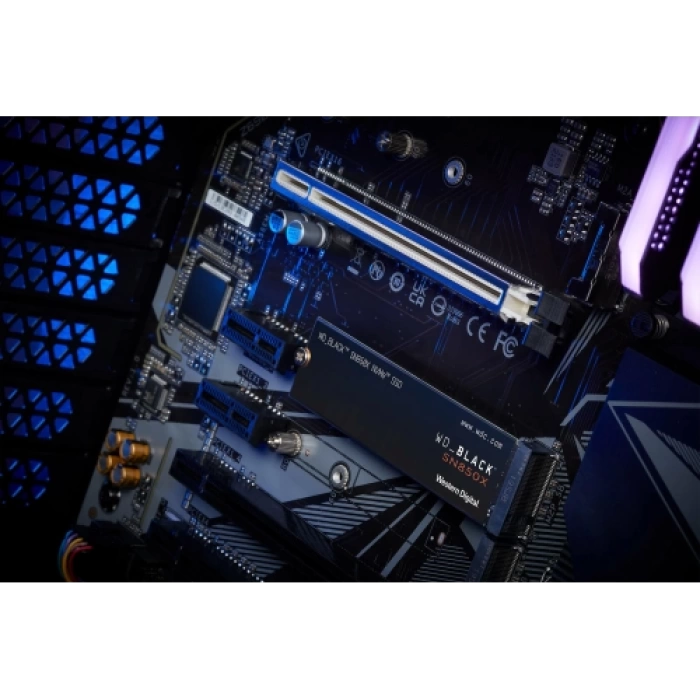 WD Black SN850X, WDS200T2X0E, 2TB, 7300/6600, Gen4, NVMe PCIe M.2 2280,  SSD