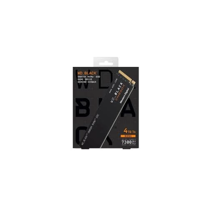 WD Black SN850X, WDS400T2X0E, 4TB, 7300/6600, Gen4, NVMe PCIe M.2 2280,  SSD