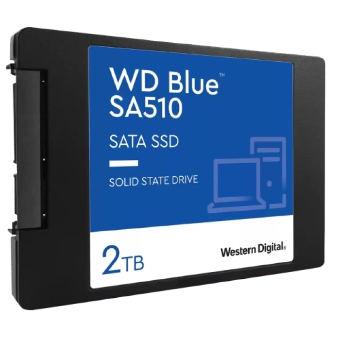 WD Blue SA510, WDS200T3B0A, 2TB, 560/510, 3D NAND, 2,5" SATA, SSD