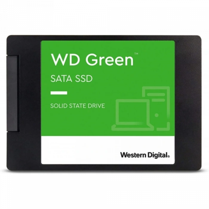 WD Green, WDS480G3G0A, 480GB, 545/465, 3D NAND, 2,5" SATA, SSD