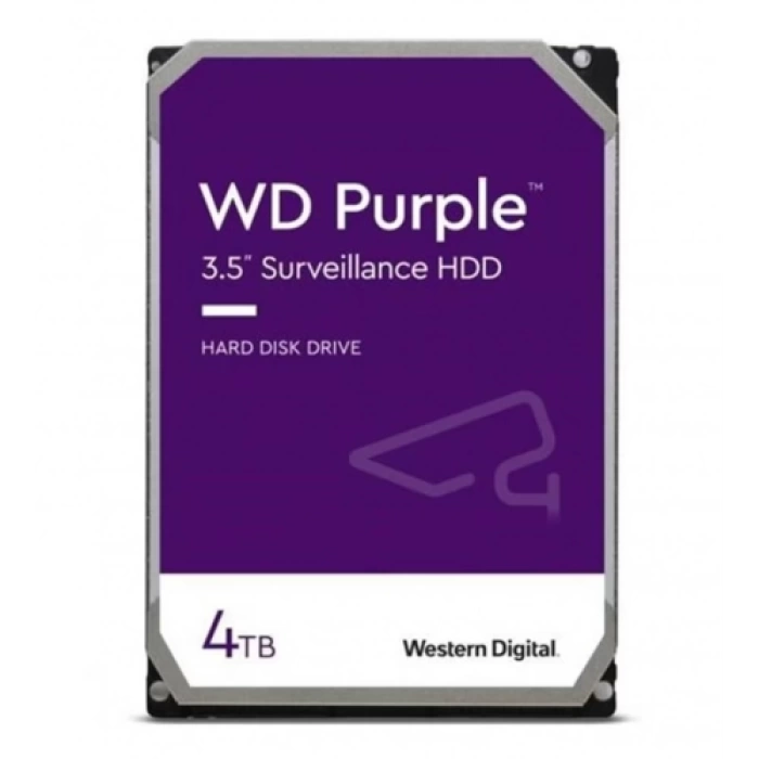 WD PURPLE, WD43PURZ, 3.5", 4TB, 256Mb, 5400 Rpm, 7/24 Güvenlik, HDD (Türkiye Distribütörü Garantili)