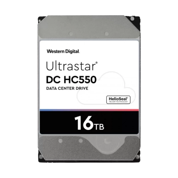 WD ULTRASTAR, WUH721816ALE6L4, 3.5", 16TB, 512Mb, 7200 Rpm, 7/24 Enterprise, DATA CENTER-GÜVENLİK-NAS-SERVER, HDD (DC HC550) (0F38462) (Türkiye Distribütörü Garantili)