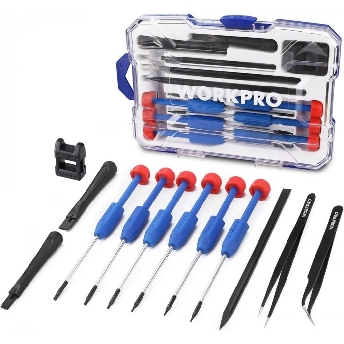 Workpro Wp200531 12 Parça Cr-v Elektronikçi Hassas Profesyonel Onarım Seti