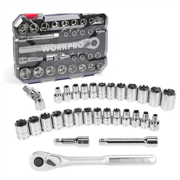 Workpro Wp202525 30 Parça 1/2’’ Cr-v Metrik/inç Profesyonel Lokma Takımı