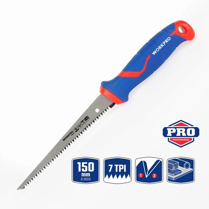 Workpro Wp215016 150mm Hızlı Kesim Profesyonel Alçıpan Testeresi