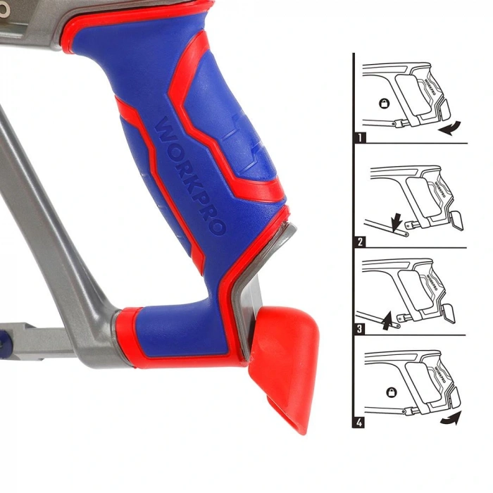 Workpro Wp215027 300mm Bı-metal 24 Tpı Ağır Hizmet Tipi Demir Testeresi