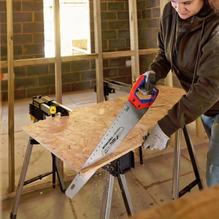 Workpro Wp215035 350mm Sk5 7 Tpı Ağır Hizmet Tipi El Testeresi