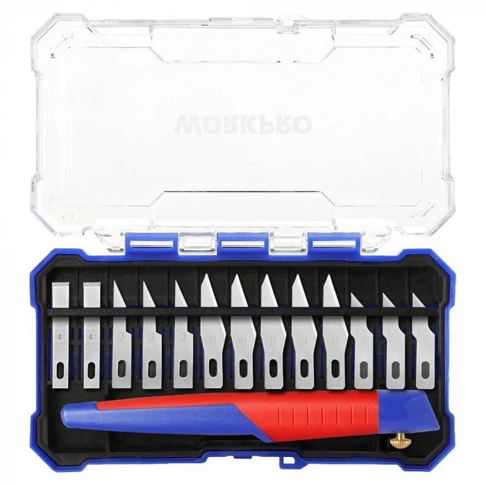 Workpro Wp219005 14 Parça Profesyonel Hobi Maket Bıçağı Seti