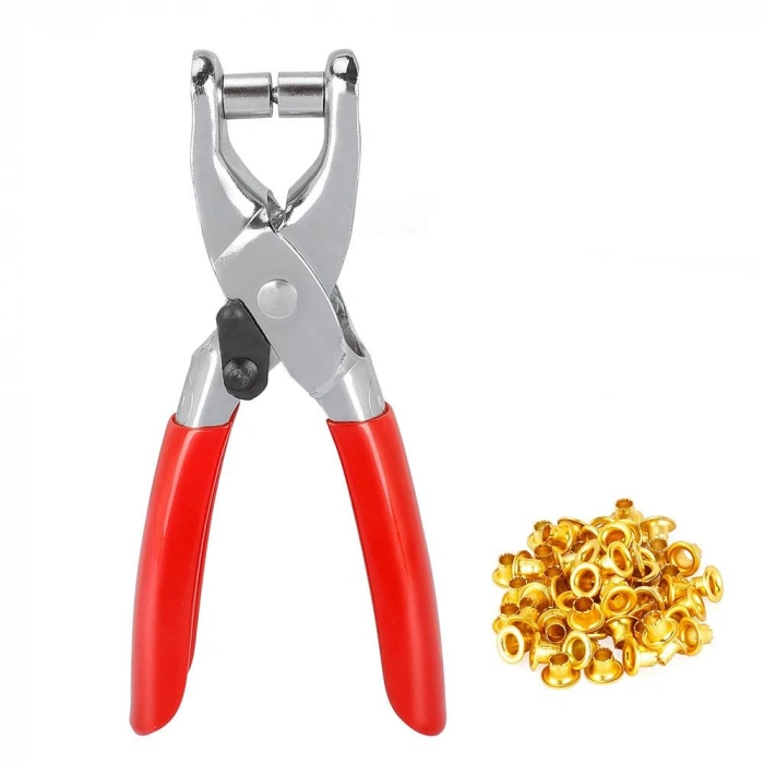 Workpro Wp231079 140mm Cr-v Profesyonel Kuşgözü Pense + 100 Adet 4,5mm Kuşgözü Perçin