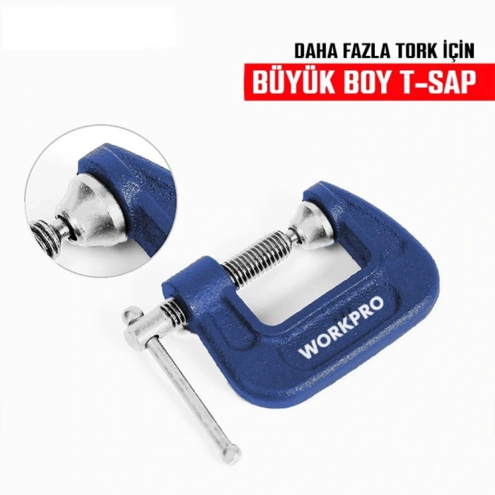 Workpro Wp232016 25mm G Tipi İşkence