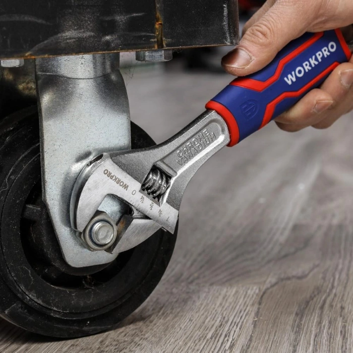 Workpro Wp272011 200mm Cr-v Profesyonel Kurbağacık Anahtar